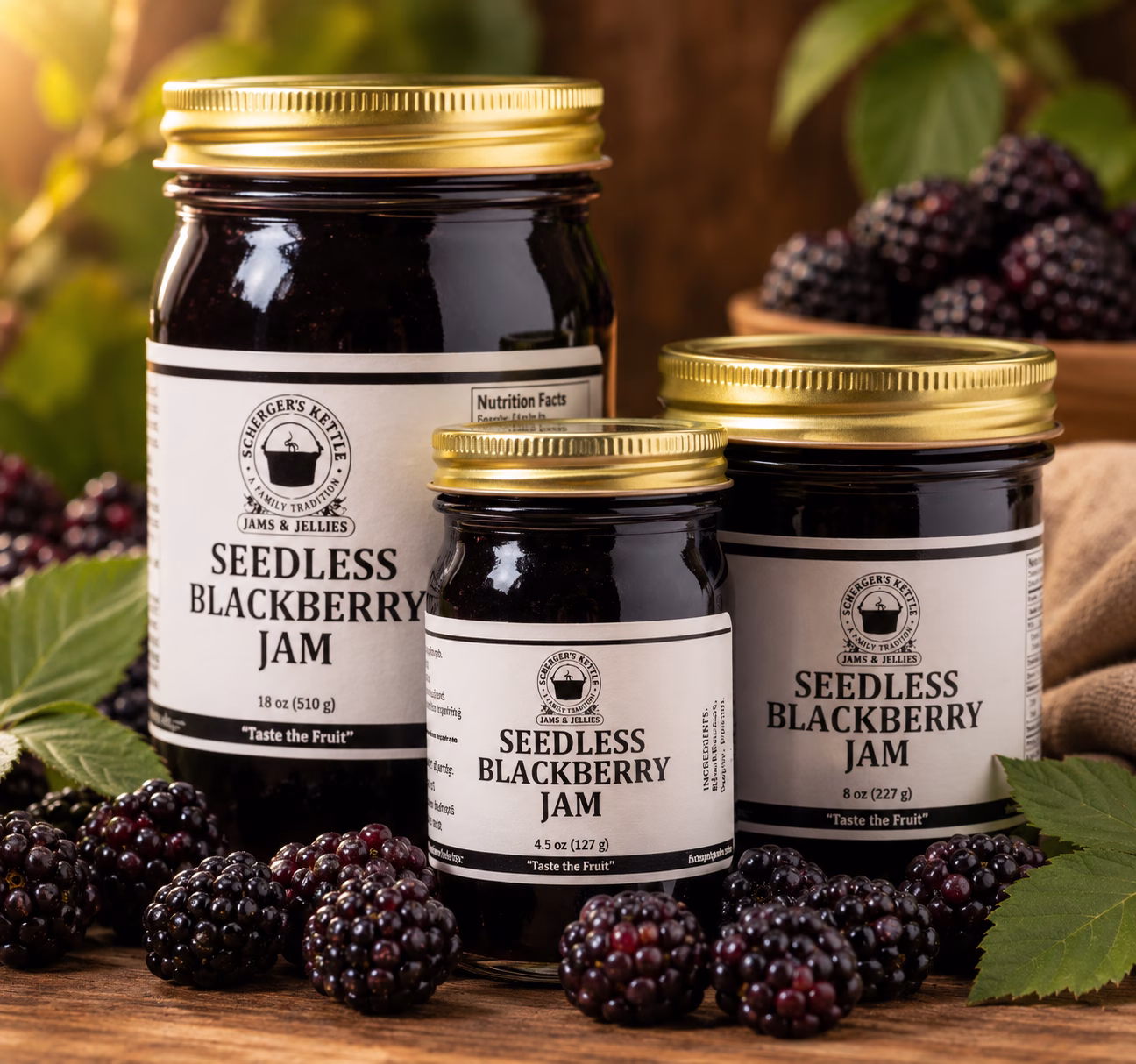 Seedless Blackberry Jam