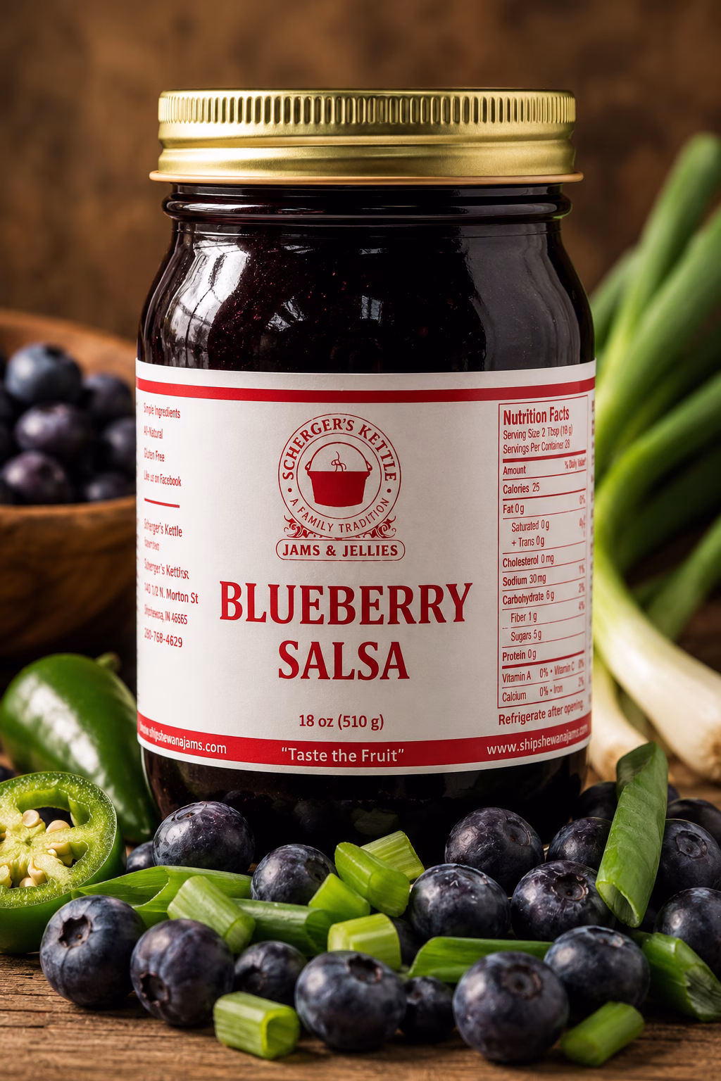 Blueberry Salsa