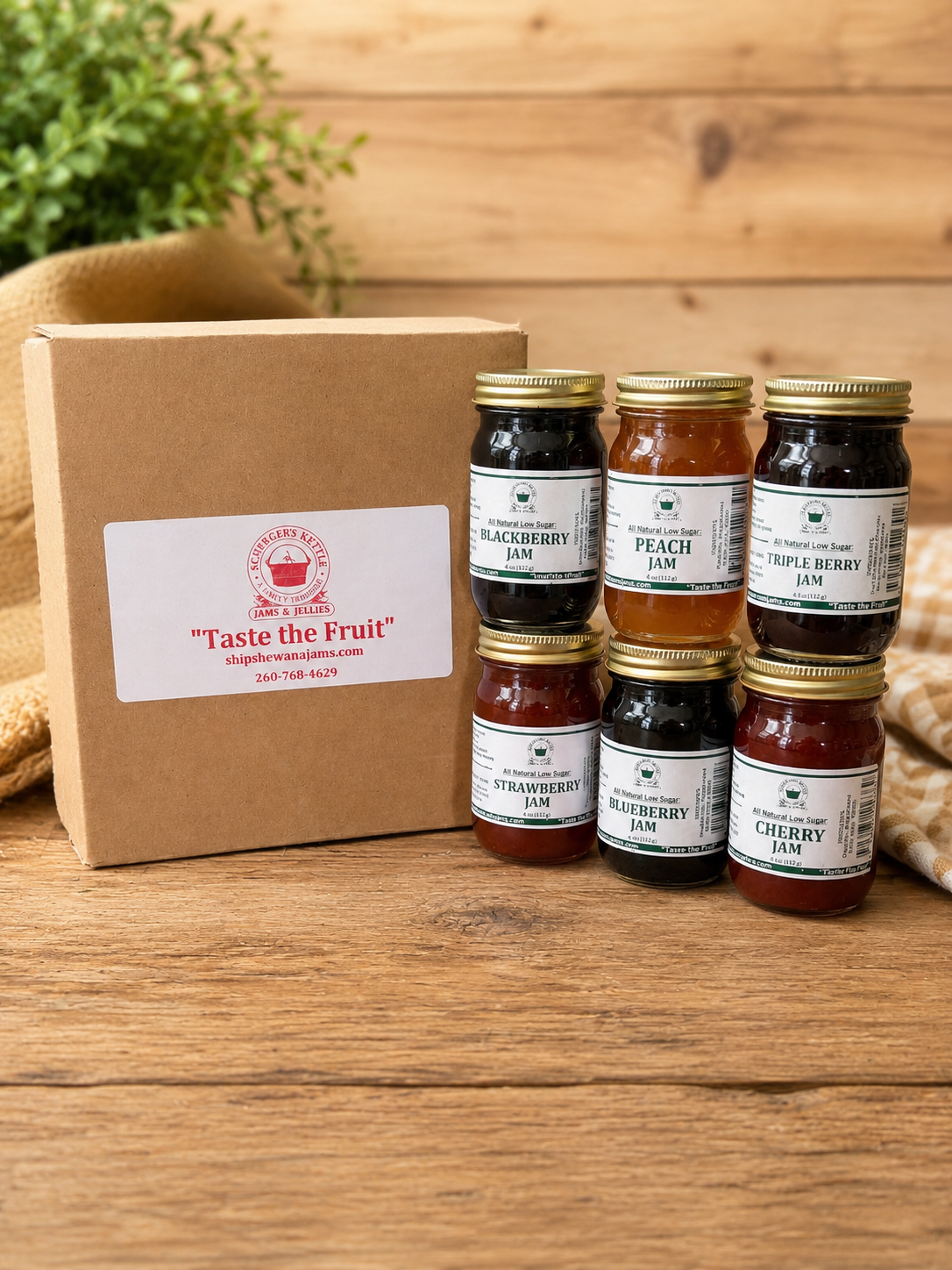 Gift Boxes - Scherger's Kettle Jams and Jellies