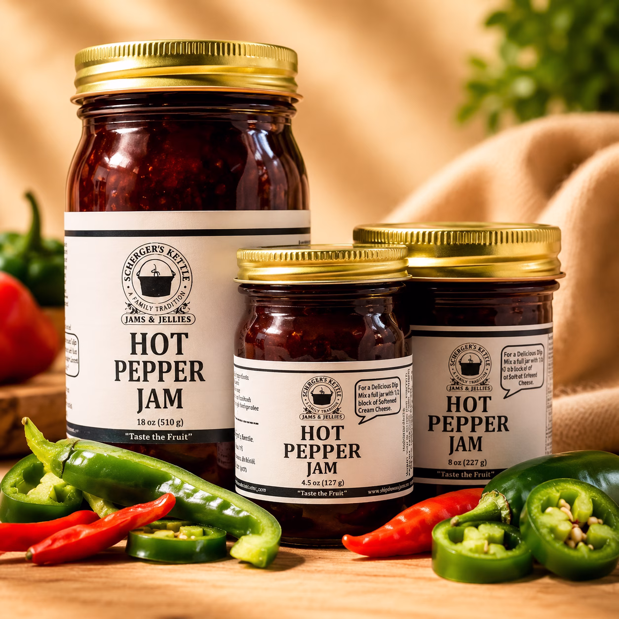Hot Pepper Jam