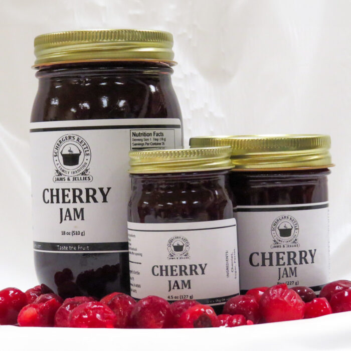Cherry Jam Scherger’s Kettle Jams and Jellies