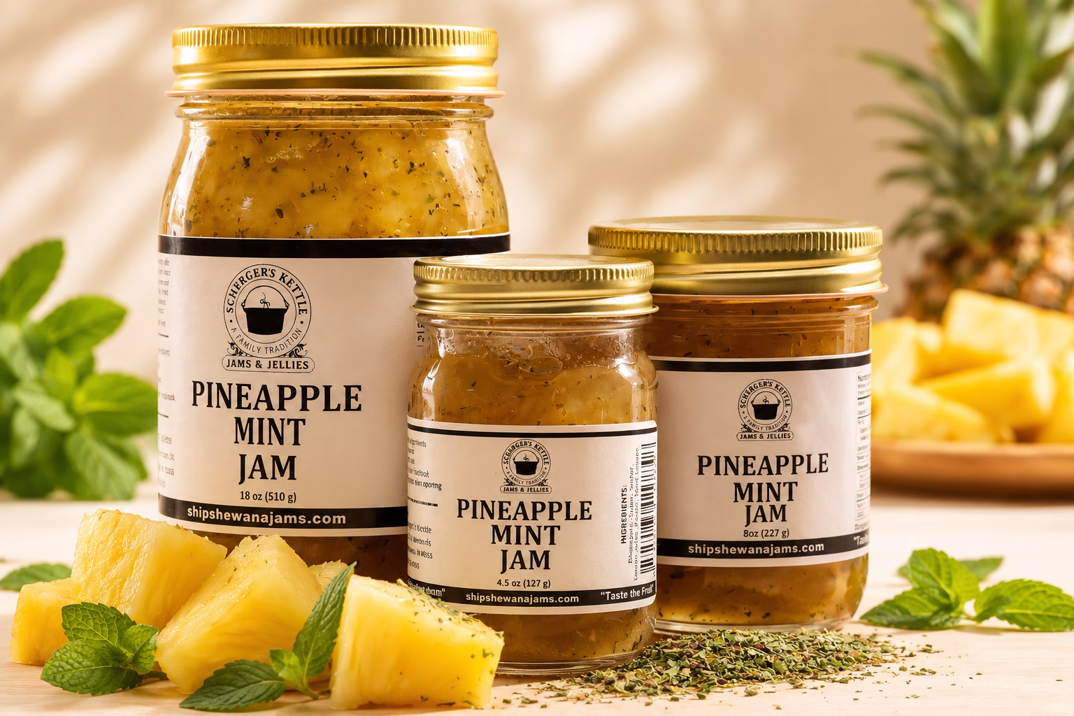 Pineapple Mint Jam