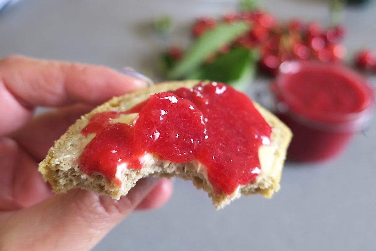 All Natural Low Sugar Cherry Jam - Image 2