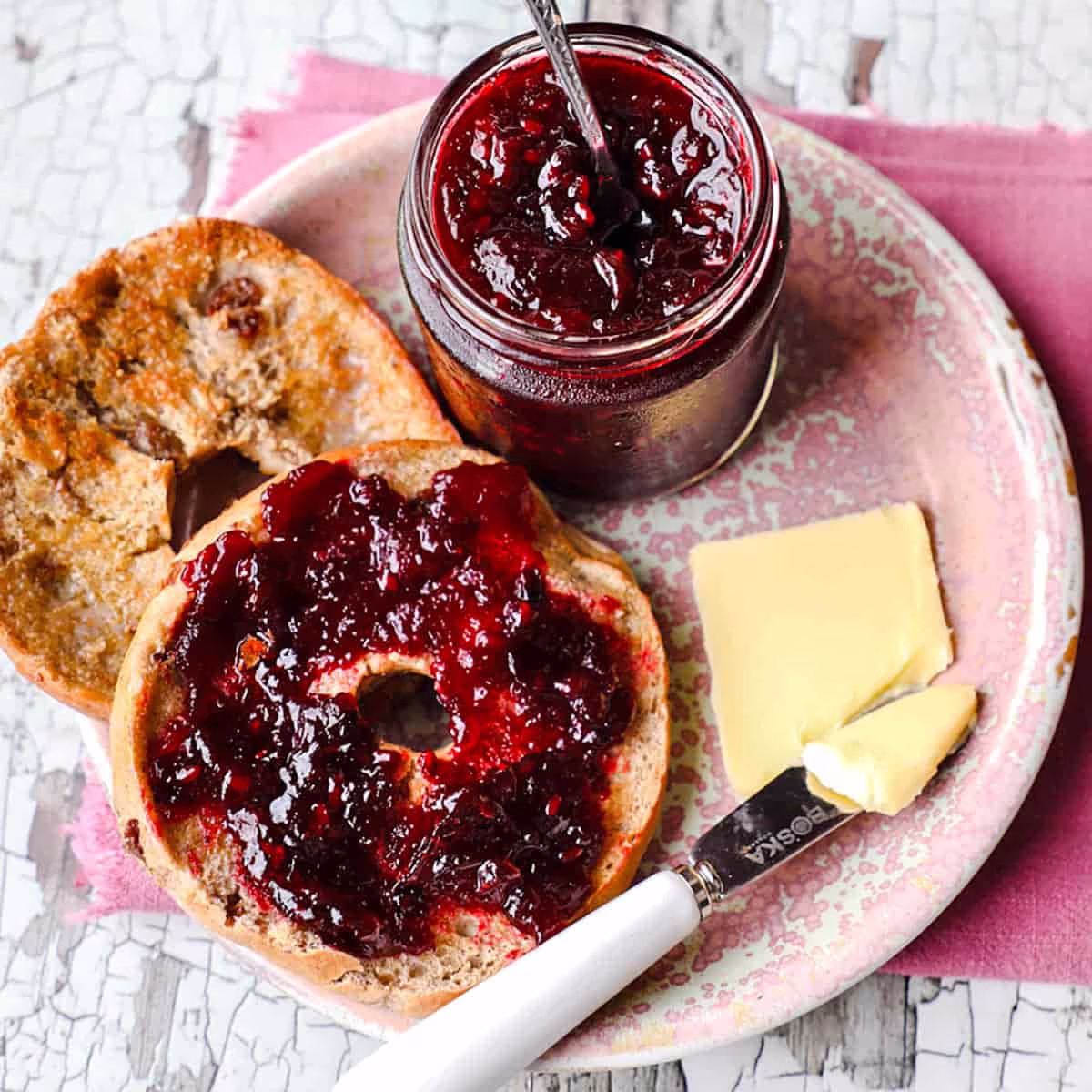 All Natural Low Sugar Blueberry Jam - Image 2