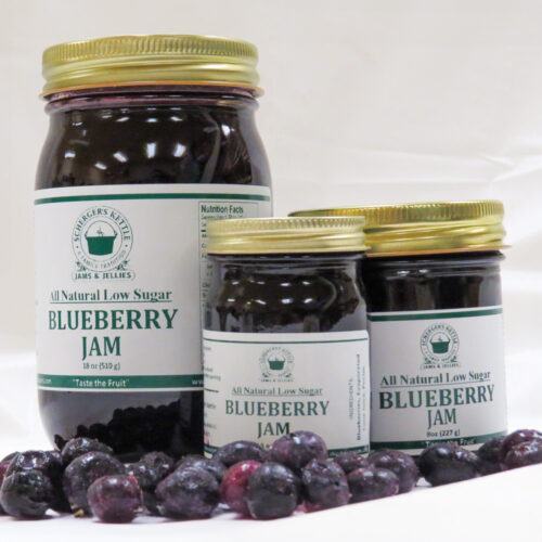 Low Sugar Blueberry Jam from Scherger's Kettle Jams & Jellies