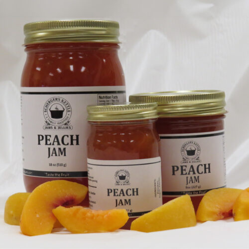 Peach Jam from Scherger's Kettle Jams & Jellies