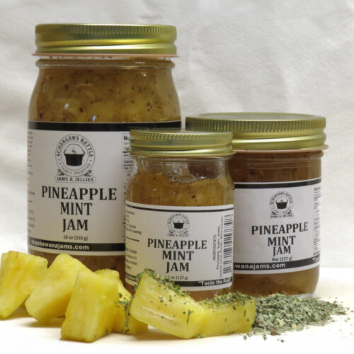 Pineapple Mint Jam from Scherger's Kettle Jams & Jellies