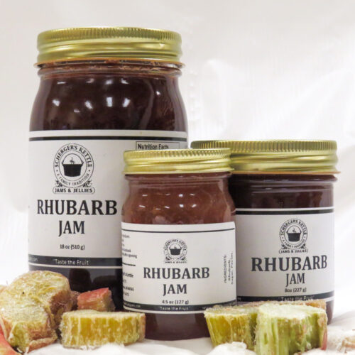 Rhubarb Jam from Scherger's Kettle Jams & Jellies