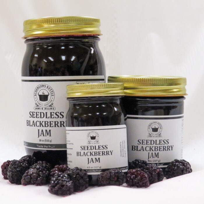 Seedless Blackberry Jam from Scherger's Kettle Jams & Jellies