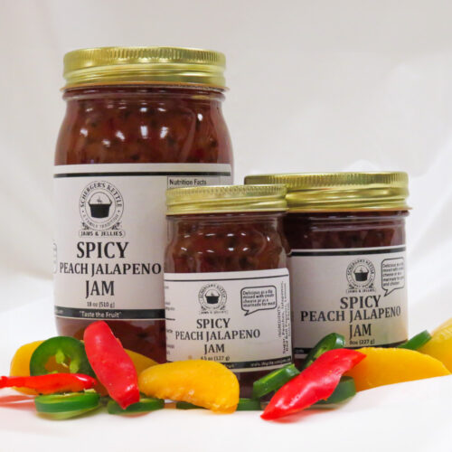 Spicy Peach Jalapeno Jam from Scherger's Kettle Jams & Jellies